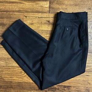 Giorgio Sant’ Angelo • Size 14 • Wool • Blue Navy • Trouser • Dress Pants